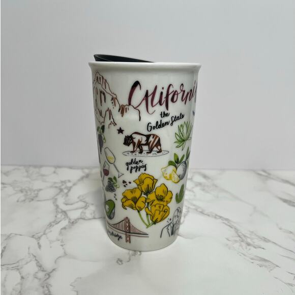 Starbucks California The Golden State Local Collection Ceramic Mug NWT - Picture 4 of 10